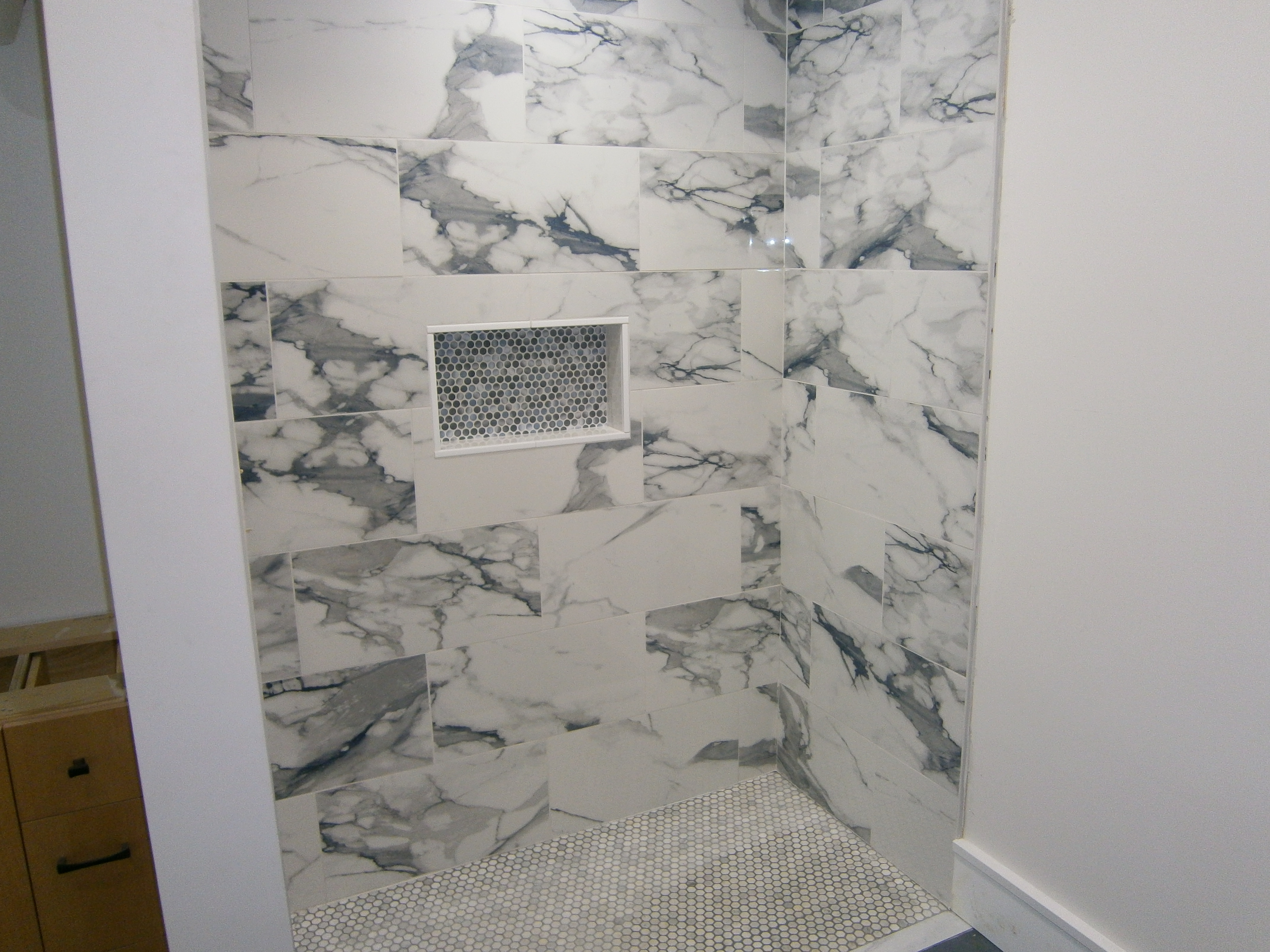 Kitchen with LVT flooring